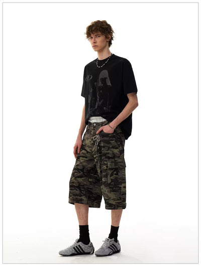 Woman SIlhouette Print T-Shirt Korean Street Fashion T-Shirt By Mr Nearly Shop Online at OH Vault