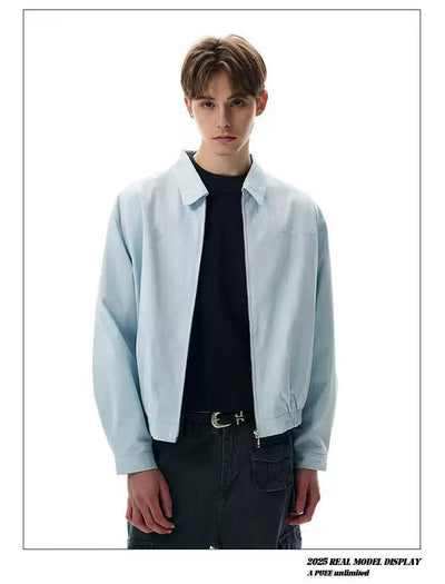 Clean Fit Ruched Hem Jacket