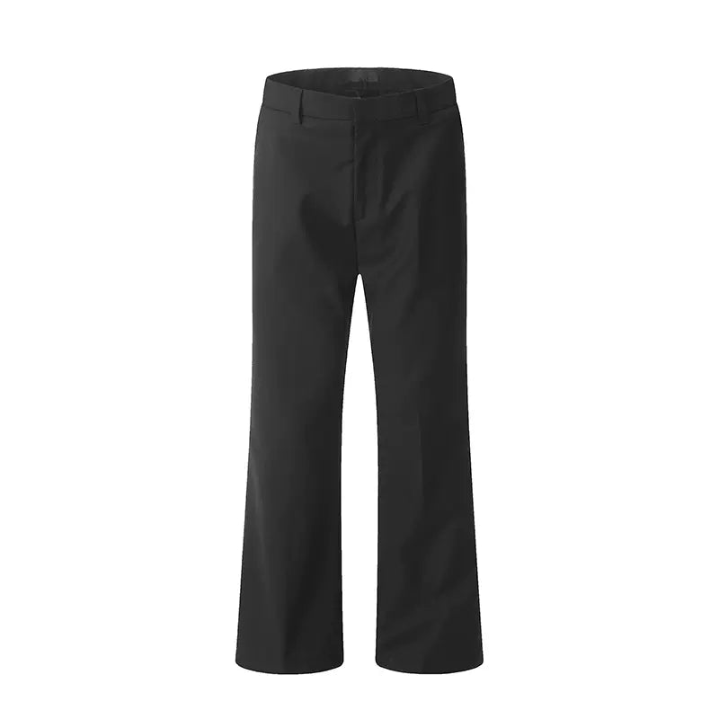 Clean Fit Solid Color Pants Korean Street Fashion Pants By A PUEE Shop Online at OH Vault