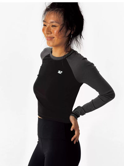 Slim Sports Contrast Long Sleeve T-Shirt Korean Street Fashion T-Shirt By Crying Center Shop Online at OH Vault