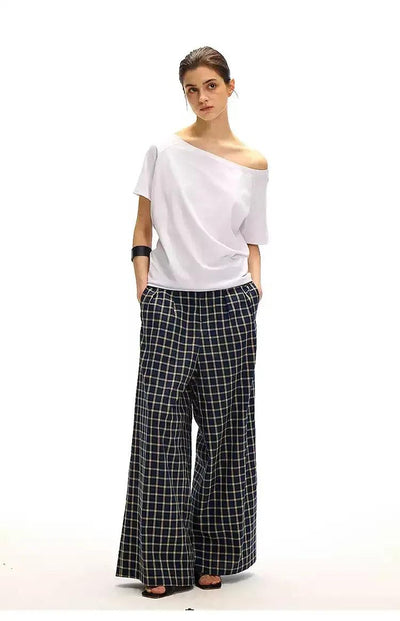 Off Shoulder Plain Color Blouse Korean Street Fashion Blouse By Country Moment Shop Online at OH Vault