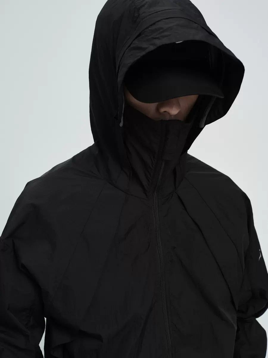 Sun Protection Hooded Jacket Korean Street Fashion Jacket By CATSSTAC Shop Online at OH Vault