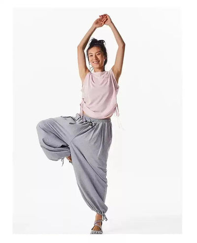 Athleisure Side Pull String Blouse Korean Street Fashion Blouse By Crying Center Shop Online at OH Vault