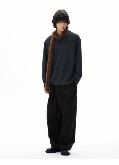 Wool Blend Color Glitters Sweater Korean Street Fashion Sweater By 77Flight Shop Online at OH Vault