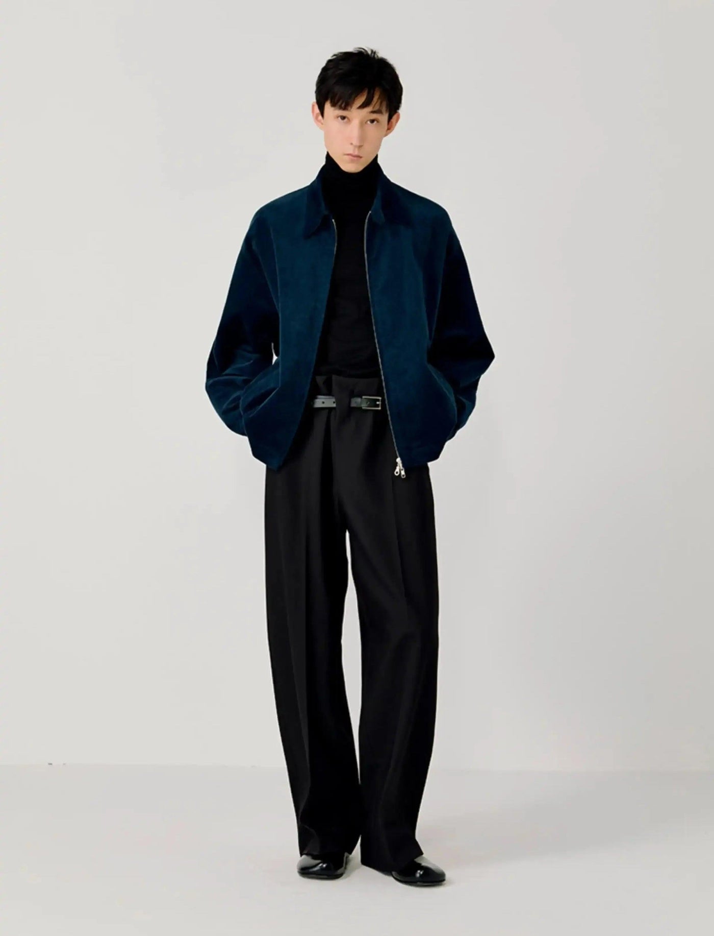 Versatile Micro Suede Jacket Korean Street Fashion Jacket By Opicloth Shop Online at OH Vault