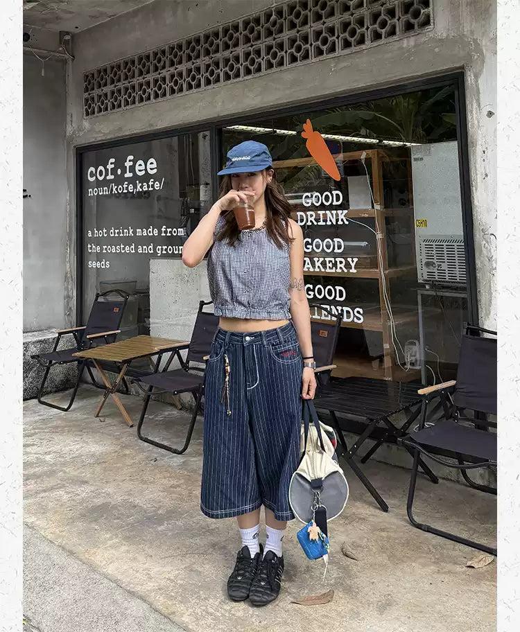 Buttoned End Ruffles Blouse Korean Street Fashion Blouse By Made Extreme Shop Online at OH Vault