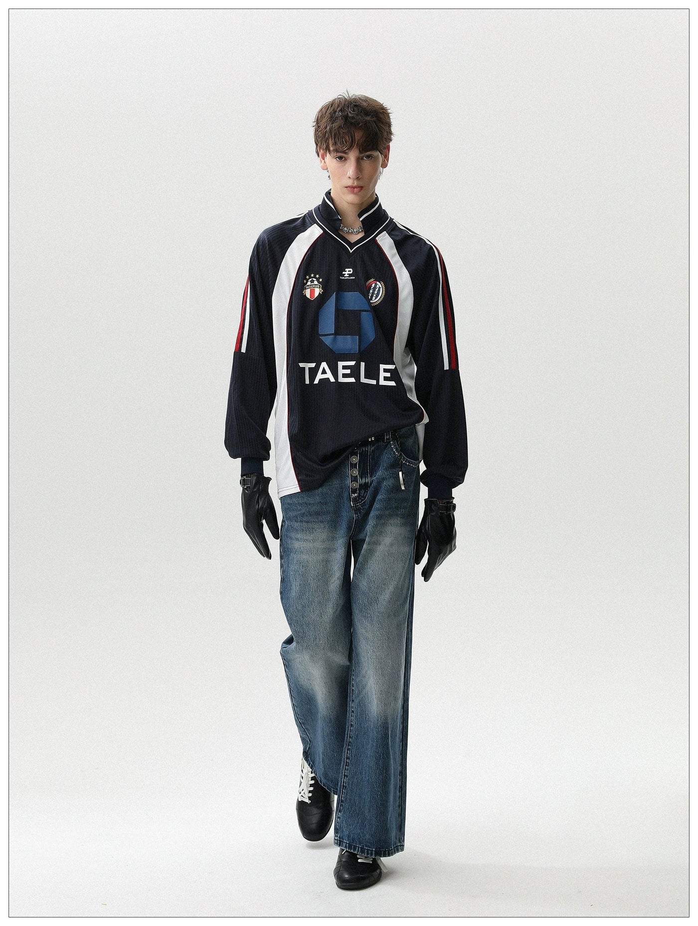 Straight Leg Faded Versatile Jeans Korean Street Fashion Jeans By Mr Nearly Shop Online at OH Vault