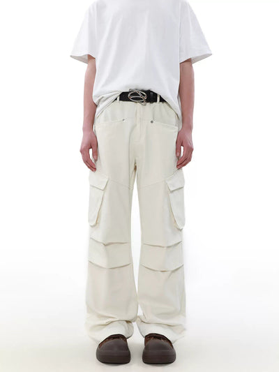 Tilted Pocket Versatile Pants Korean Street Fashion Pants By Mr Nearly Shop Online at OH Vault