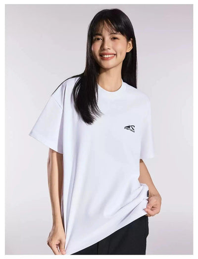 Boxy Fit Casual Style T-Shirt Korean Street Fashion T-Shirt By Remedy Shop Online at OH Vault