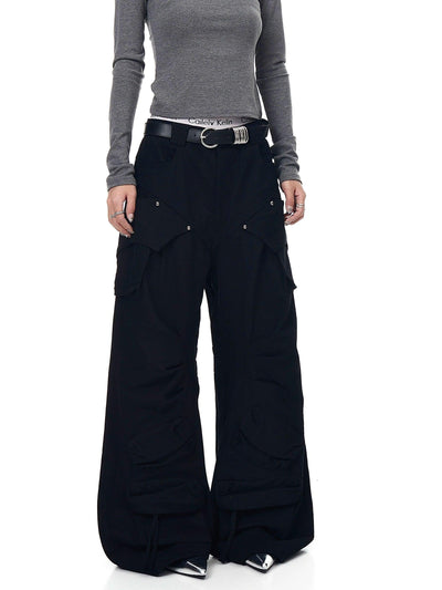 Tilt Multiple Pockets Pants Korean Street Fashion Pants By Blacklists Shop Online at OH Vault