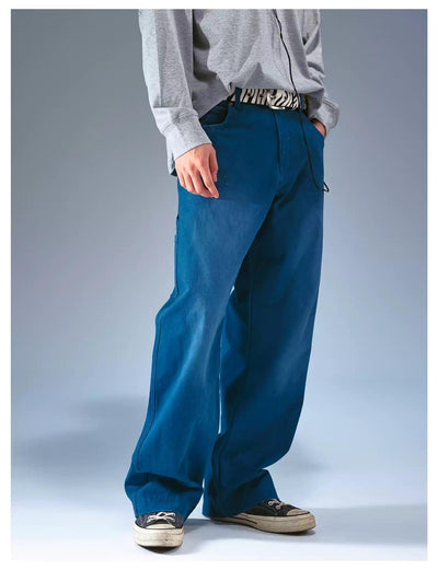 Functional Washed Cargo Pants Korean Street Fashion Pants By Remedy Shop Online at OH Vault