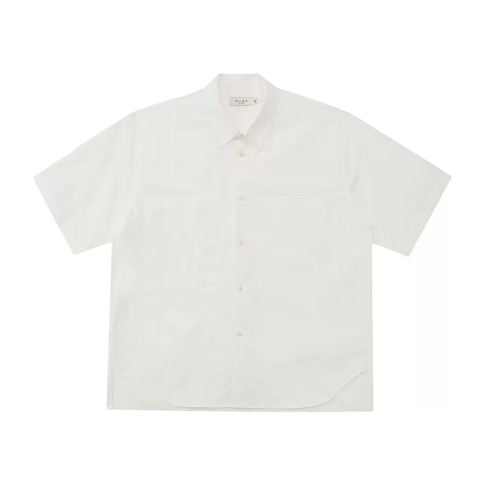 Neat Pockets Minimal Shirt Korean Street Fashion Shirt By NANS Shop Online at OH Vault