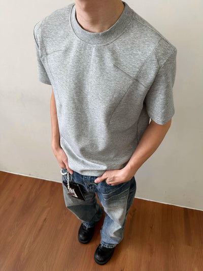 Line Details Versatile T-Shirt Korean Street Fashion T-Shirt By Made Extreme Shop Online at OH Vault