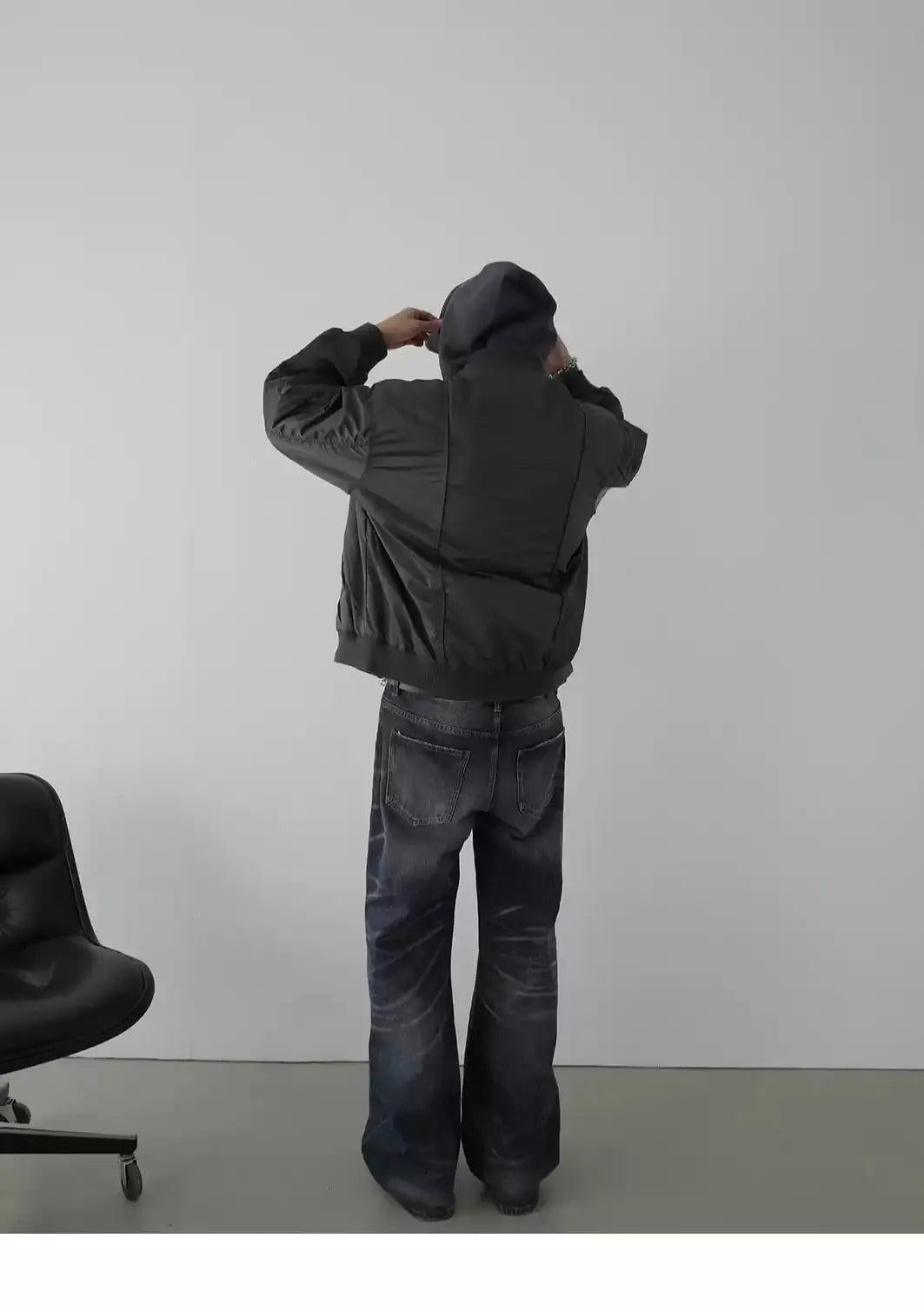 Whisker Lines and Faded Jeans Korean Street Fashion Jeans By In Knots Shop Online at OH Vault