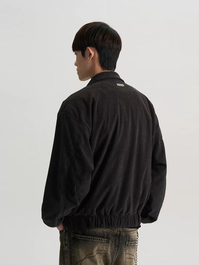 Balloon Pocket Corduroy Jacket Korean Street Fashion Jacket By A PUEE Shop Online at OH Vault