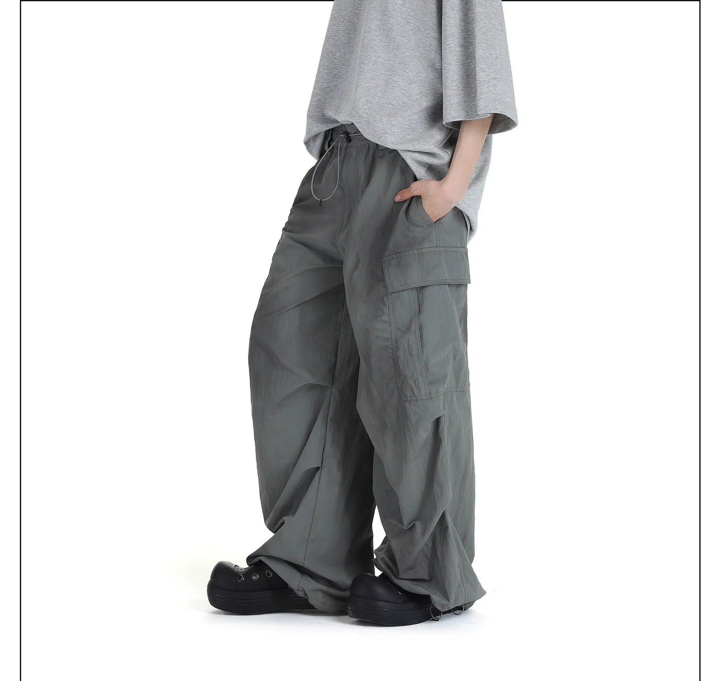 Tie-Dye Effect Windbreaker Jacket & Drawstring Pants Set Korean Street Fashion Clothing Set By Mason Prince Shop Online at OH Vault