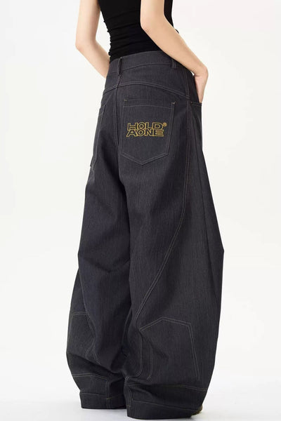 Back Pocket Stitch Jeans Korean Street Fashion Jeans By MaxDstr Shop Online at OH Vault