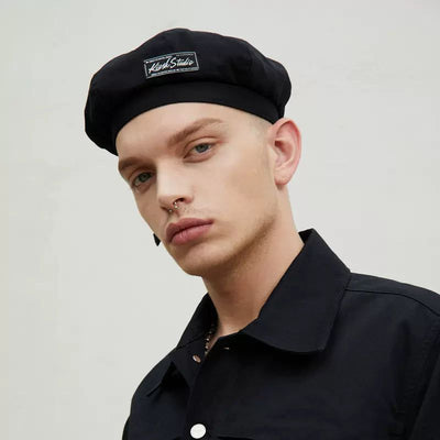 Classic Beret Hat Korean Street Fashion Hat By Kiosk Shop Online at OH Vault