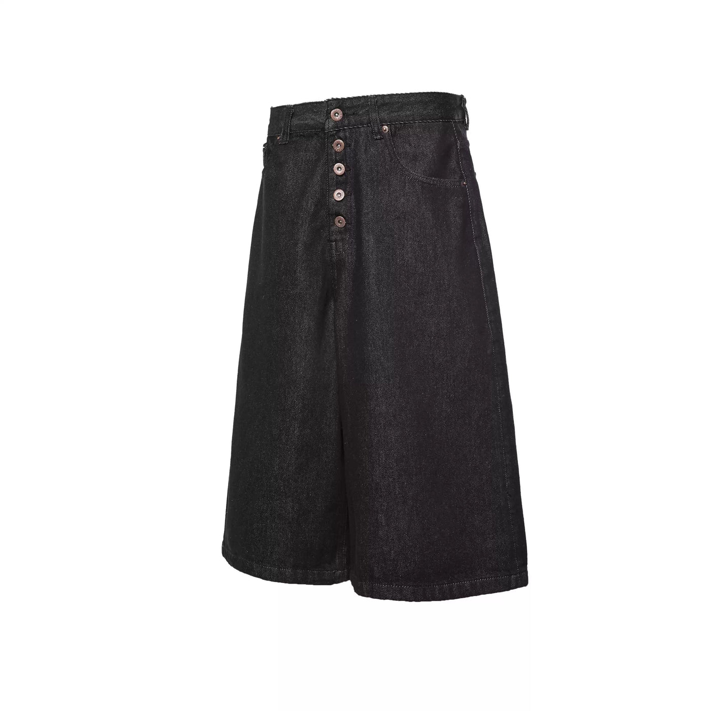 Multi-Buttons High Waist Denim Shorts Korean Street Fashion Shorts By Made Extreme Shop Online at OH Vault
