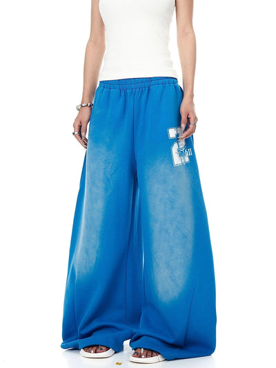 Faded Oversize Sweatpants Korean Street Fashion Pants By Blacklists Shop Online at OH Vault