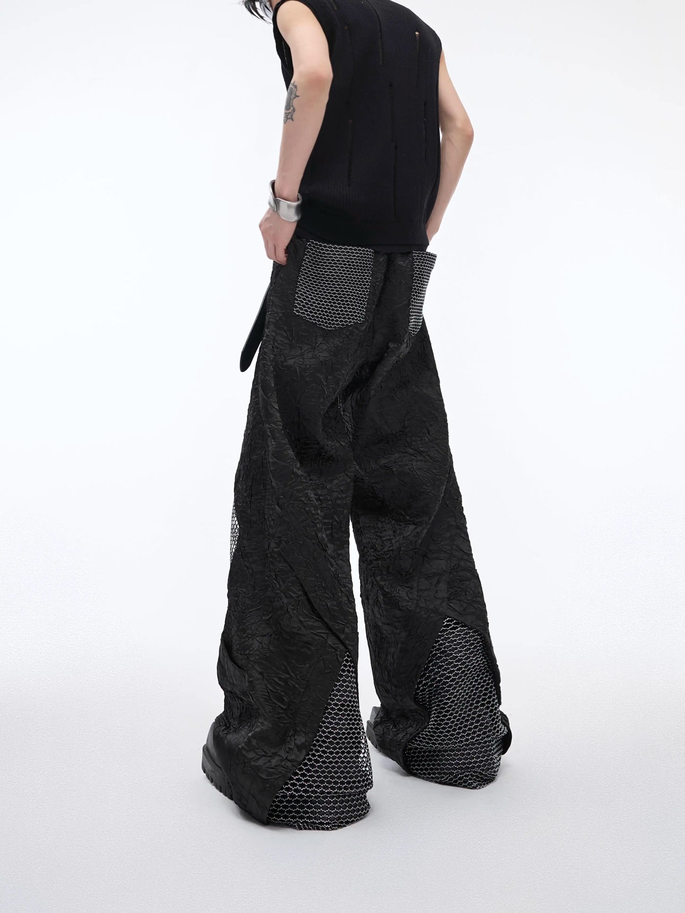 See Through Knee Jeans Korean Street Fashion Jeans By Argue Culture Shop Online at OH Vault