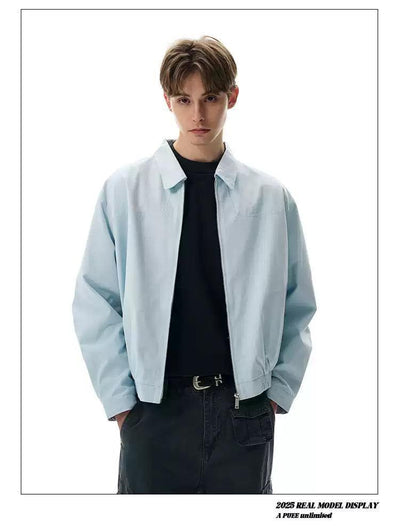 Clean Fit Ruched Hem Jacket