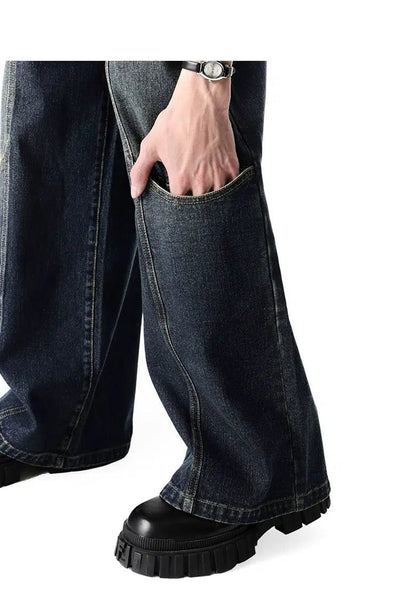 Seams Comfty Fit Jeans Korean Street Fashion Jeans By Cro World Shop Online at OH Vault