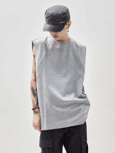 Structured Versatile Tank Top Korean Street Fashion Tank Top By Ash Dark Shop Online at OH Vault