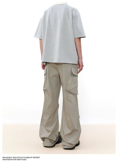 Multi-Pocket Pleats Cargo Pants Korean Street Fashion Pants By Mr Nearly Shop Online at OH Vault