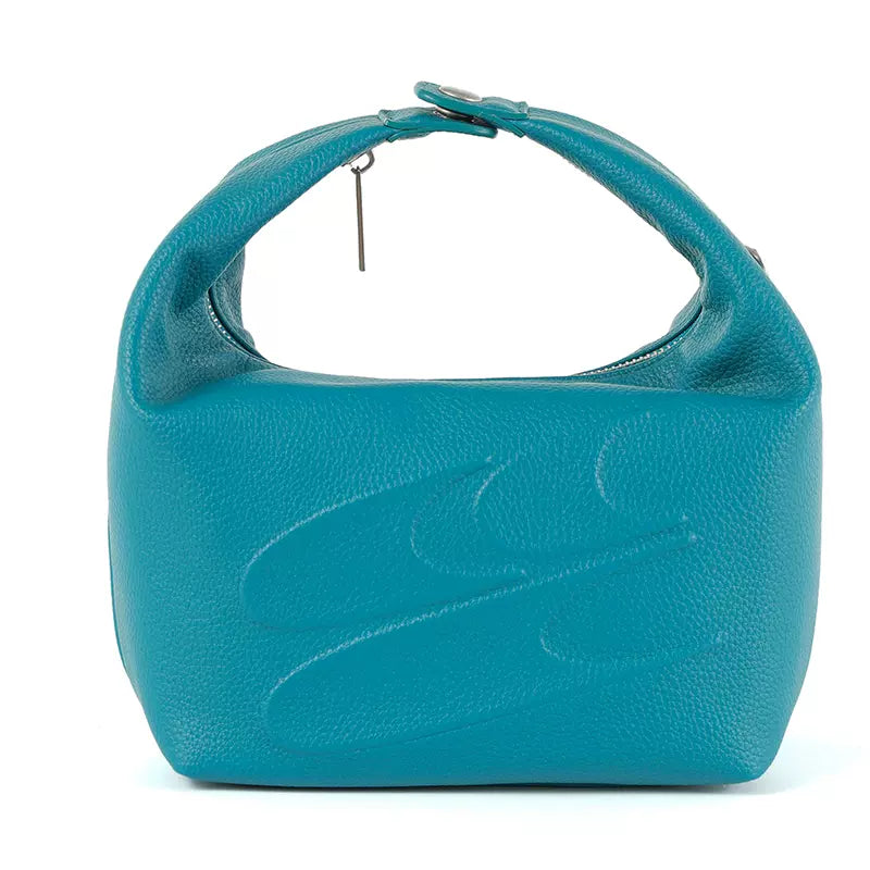 Embossed Logo Matte PU Leather Bag Korean Street Fashion Bag By Crying Center Shop Online at OH Vault