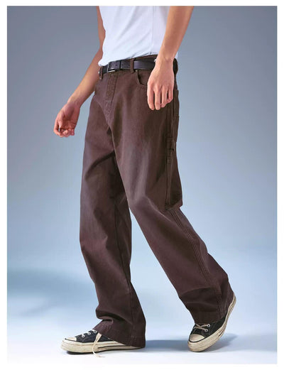 Functional Washed Cargo Pants Korean Street Fashion Pants By Remedy Shop Online at OH Vault