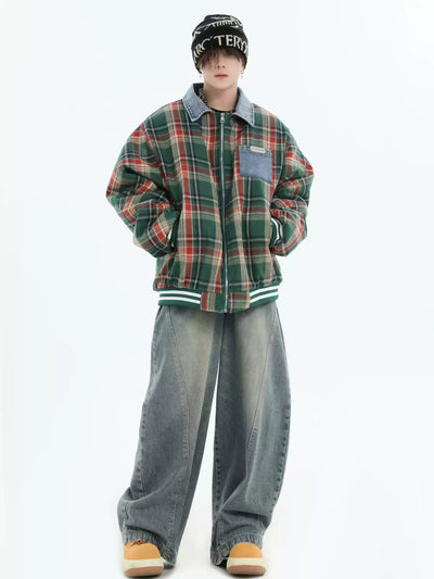 Drapey Loose Washed Jeans Korean Street Fashion Jeans By INS Korea Shop Online at OH Vault