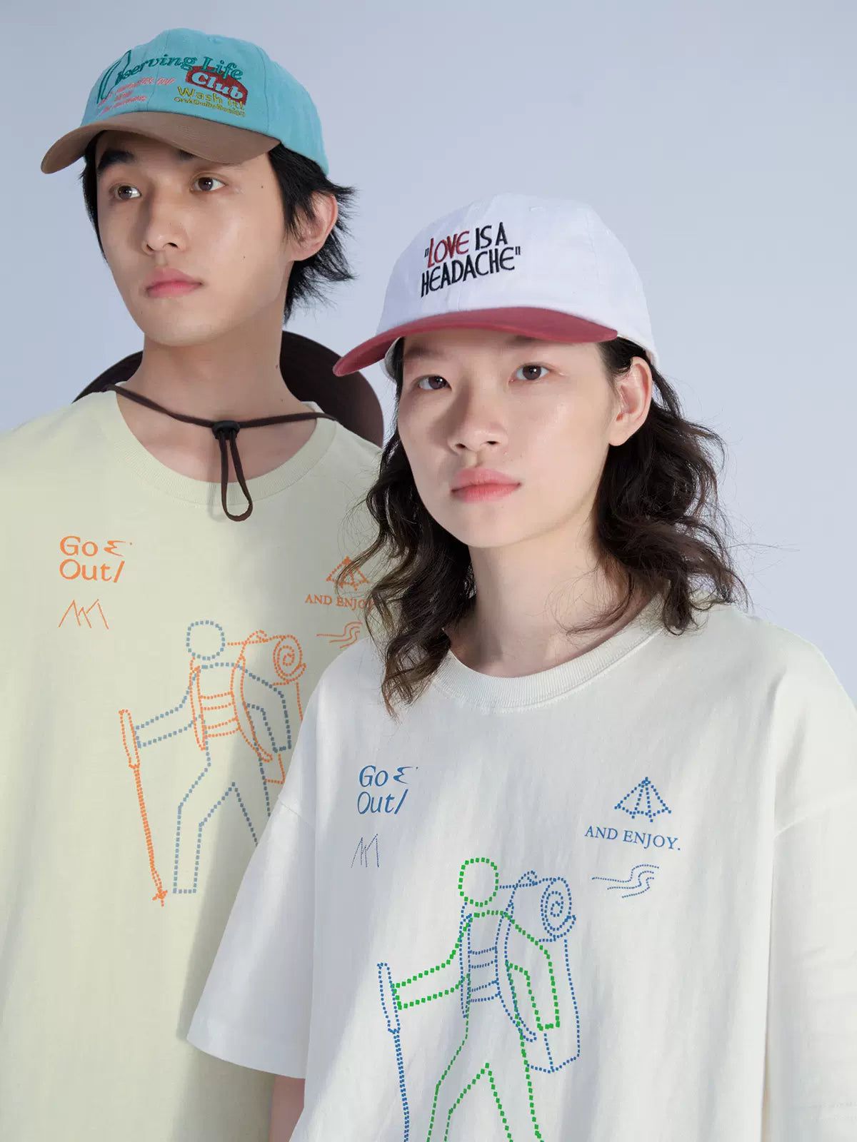 Camper Drawing Print T-Shirt Korean Street Fashion T-Shirt By Mentmate Shop Online at OH Vault