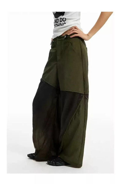 Lightweight Contrast Pants Korean Street Fashion Pants By Conp Conp Shop Online at OH Vault