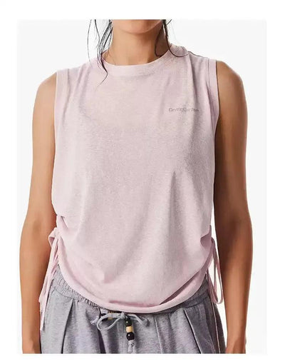 Athleisure Side Pull String Blouse Korean Street Fashion Blouse By Crying Center Shop Online at OH Vault