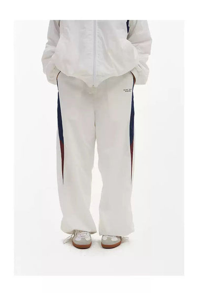 Contrast Spliced Track Pants Korean Street Fashion Pants By Crying Center Shop Online at OH Vault