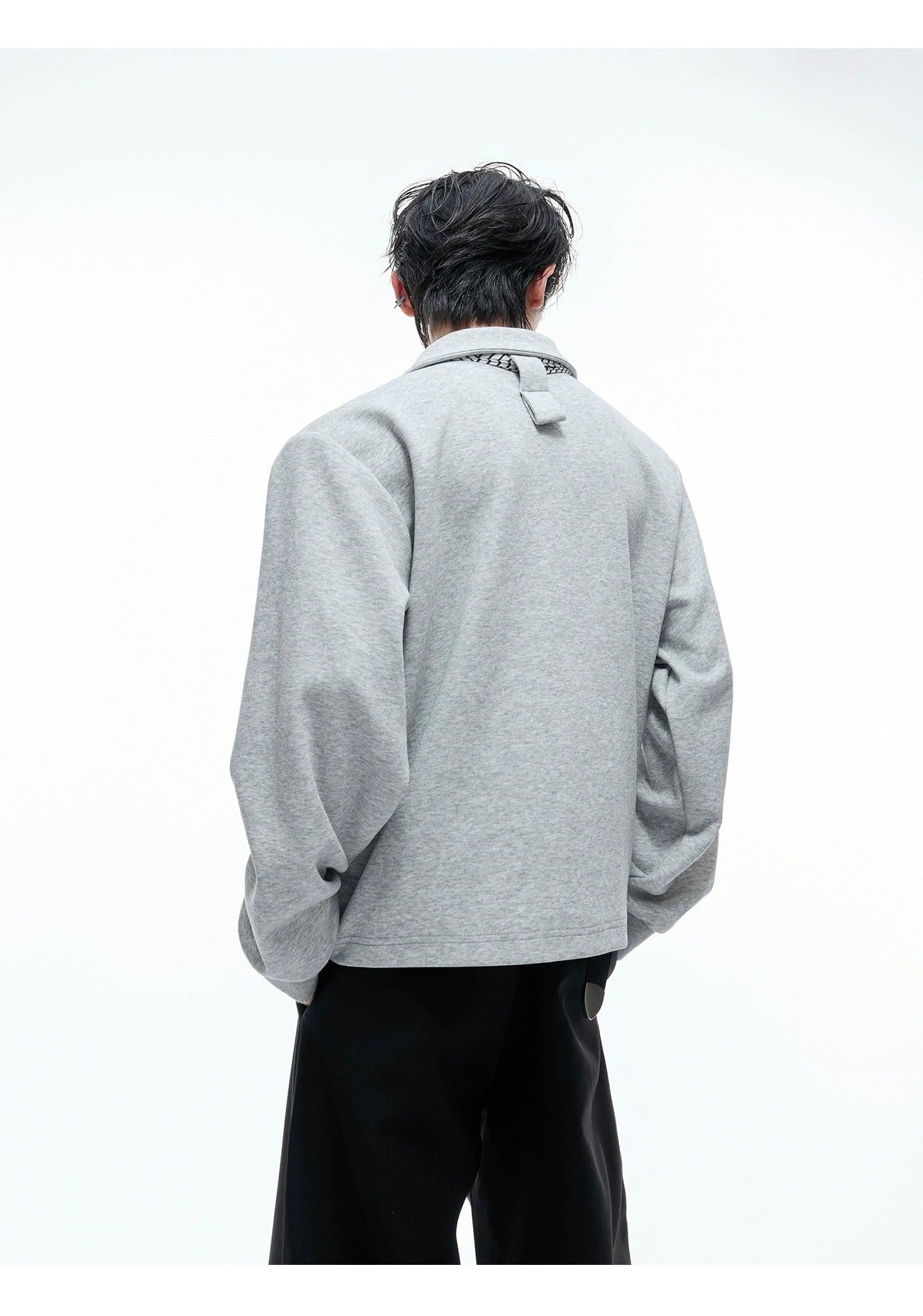 Striped Scarf & Ribbon Polo Korean Street Fashion Polo By Argue Culture Shop Online at OH Vault