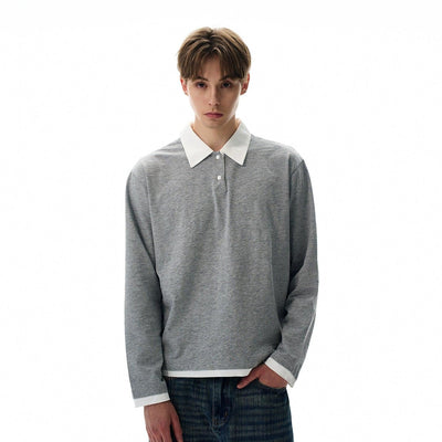 Contrast Collar Clean Fit Polo