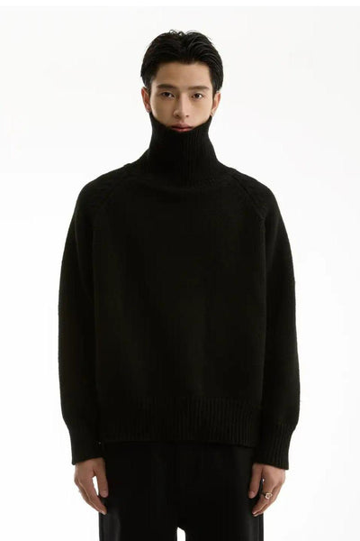 Relaxed Fit Versatile Turtleneck Korean Street Fashion Turtleneck By Funky Fun Shop Online at OH Vault