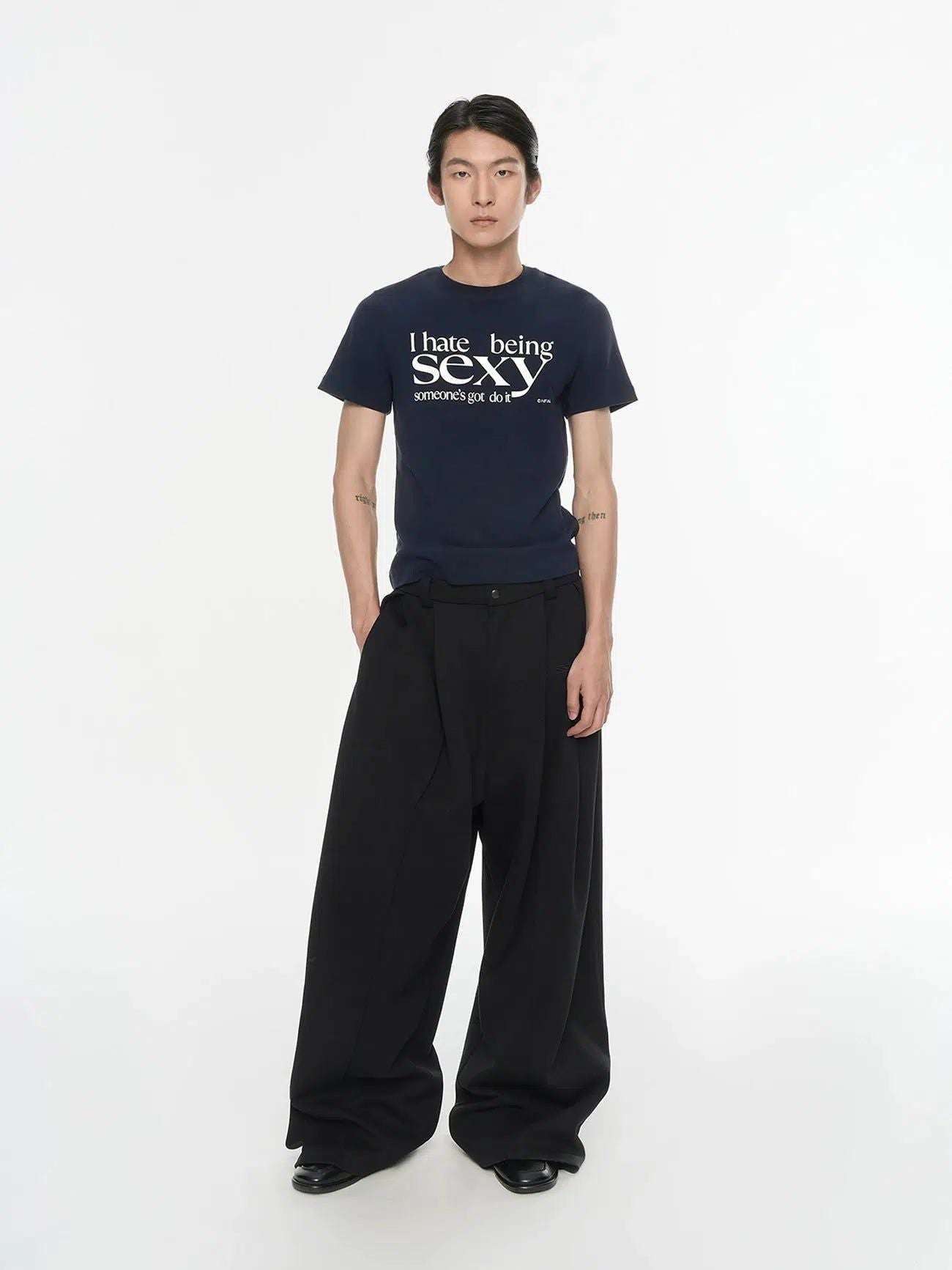Sexy Slogan T-Shirt Korean Street Fashion T-Shirt By NFAI Shop Online at OH Vault
