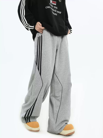 Athleisure Gartered Sweatpants Korean Street Fashion Pants By INS Korea Shop Online at OH Vault