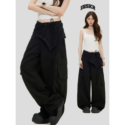 Avant Garde Styling Cargo Pants Korean Street Fashion Pants By INS Korea Shop Online at OH Vault