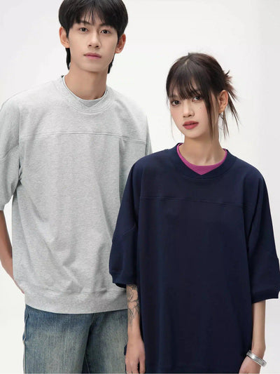 Comfty Fit Neat T-Shirt Korean Street Fashion T-Shirt By Jump Next Shop Online at OH Vault