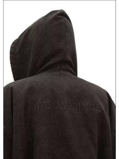 Reversible Fleece Jacket Korean Street Fashion Jacket By Mason Prince Shop Online at OH Vault