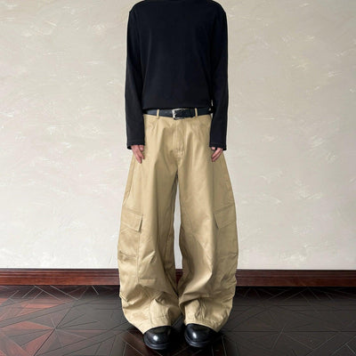 Big Pocket Wide Cut Cargo Pants