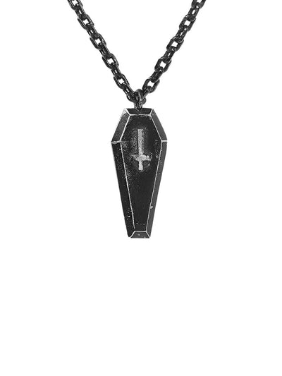 Hell Coffin Necklace Korean Street Fashion Necklace By Underwater Shop Online at OH Vault