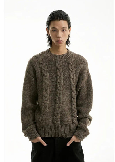 Chain Link Solid Color Sweater Korean Street Fashion Sweater By Funky Fun Shop Online at OH Vault