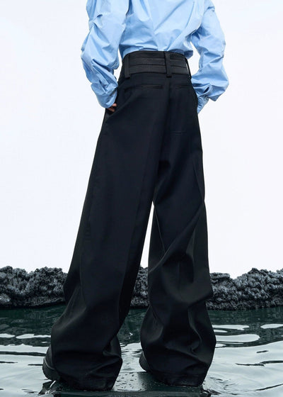 High Waist Zippered Pants Korean Street Fashion Pants By Argue Culture Shop Online at OH Vault