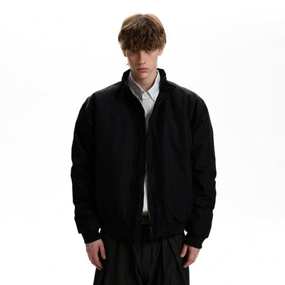 Clean Fit Bomber Jacket Korean Street Fashion Jacket By A PUEE Shop Online at OH Vault