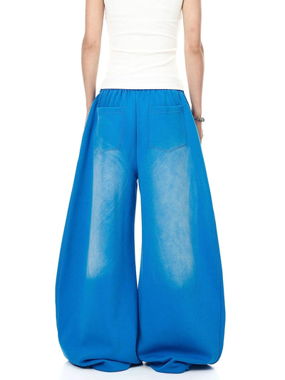 Faded Oversize Sweatpants Korean Street Fashion Pants By Blacklists Shop Online at OH Vault